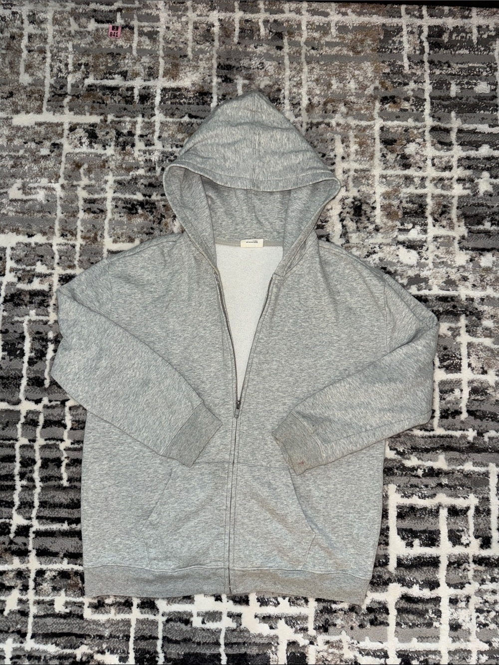 GAP Heather Gray Hooded Sweatshirt